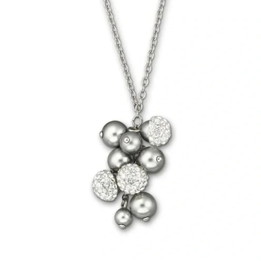 swarovski rumor Pearl cluster holiday designer silver limited edition